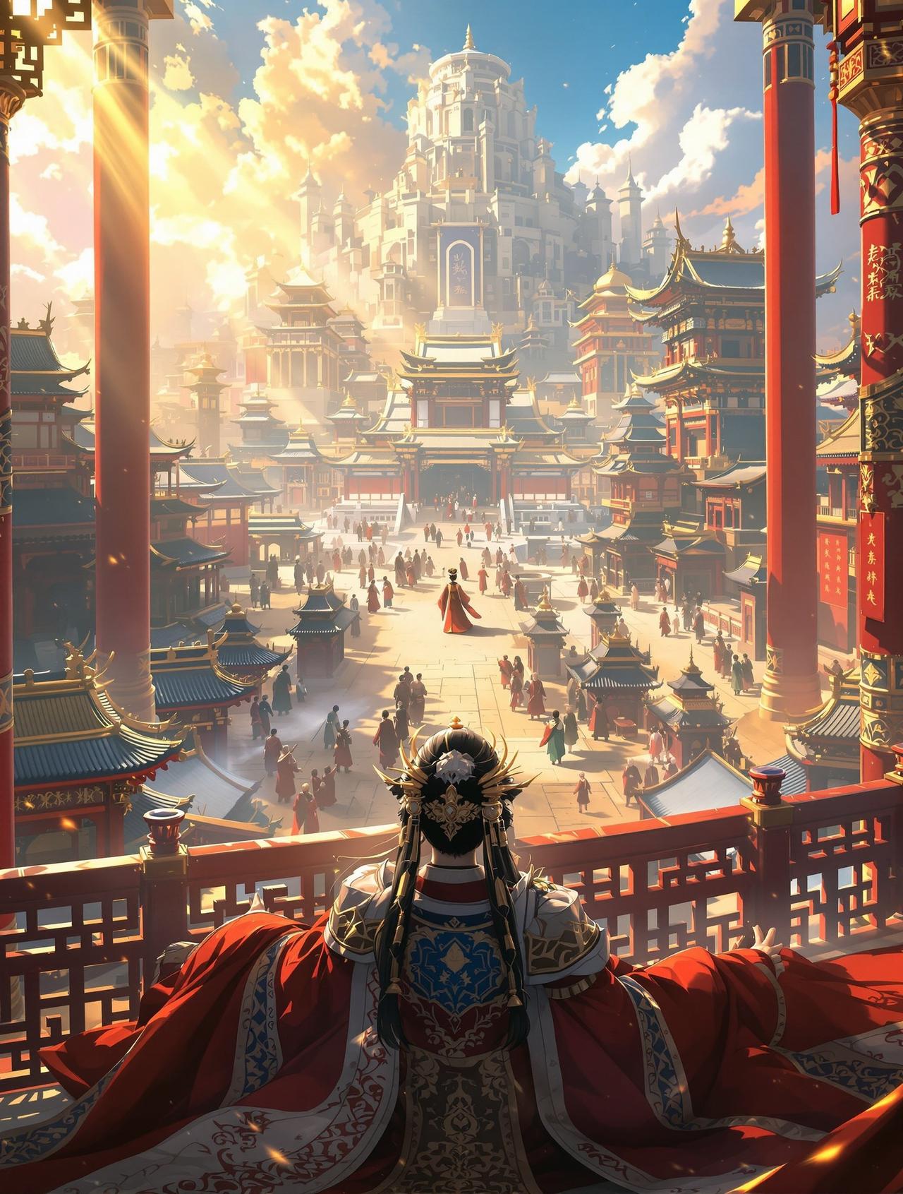 开局一座城我要当女帝 - 红果漫剧逆袭短剧封面
